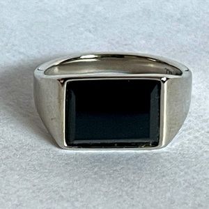 Miansai Lennox Onyx Mens Ring